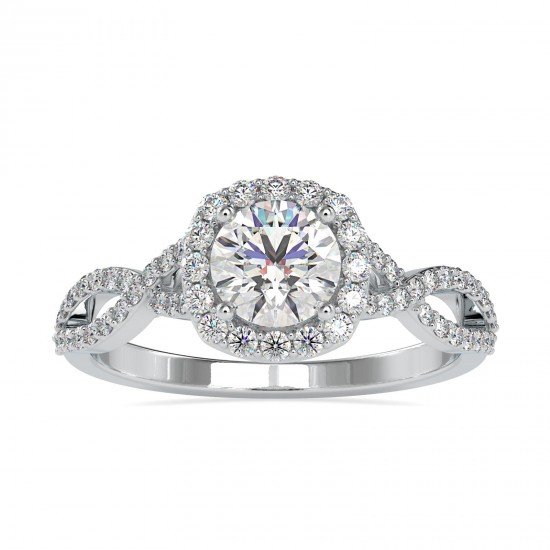 Luxe Efrosyni  Moissanite Ring