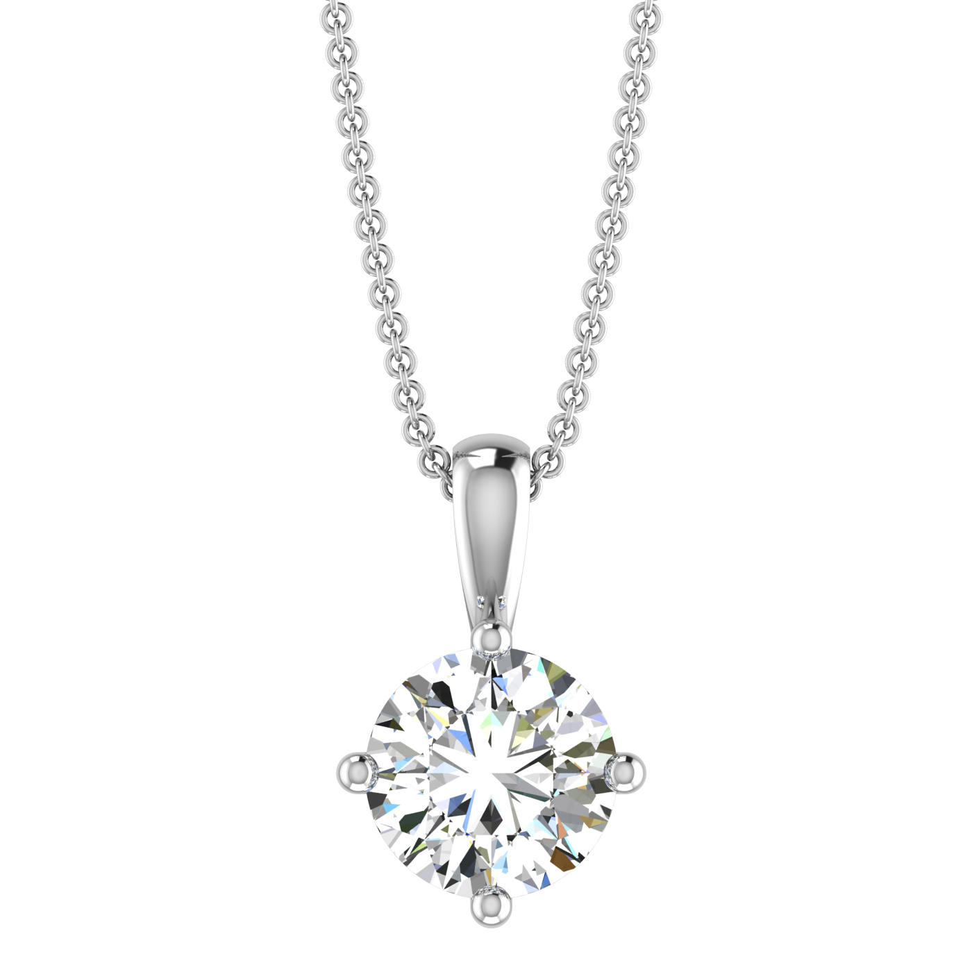 Single-Bail-Diamond-Necklace